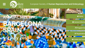 Maia sera à l'ESHRE du 2 au 4 juillet 2018 @ ESHRE BARCELONE
